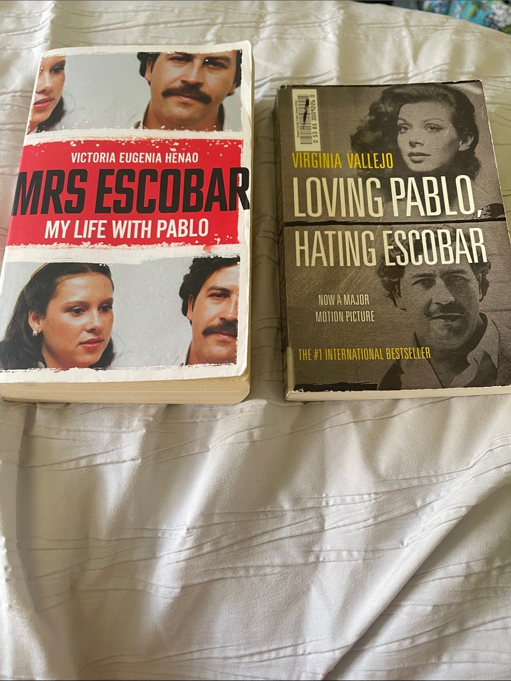 Mrs Escobar & Loving Pablo Hating Escobar Book Set - Red, Black, Gray Covers